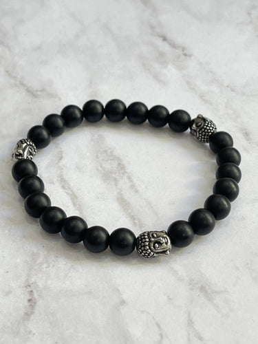 Buddha Stainless Steel Bracelet