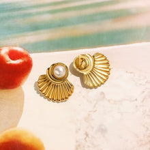 Shell Stainless Steel Earrings