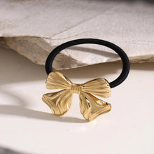 Ponytail Hair Cuff Gold Metal Hair Tie Accessories