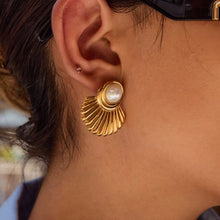 Shell Stainless Steel Earrings
