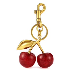 Cherry Keychain Bag Charm Handbag Accessories