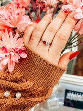 Pink Heart Sterling Silver Ring