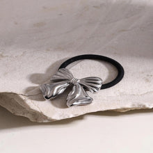 Ponytail Hair Cuff Silver Metal Hair Tie Accessories