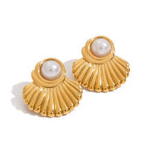 Shell Stainless Steel Earrings