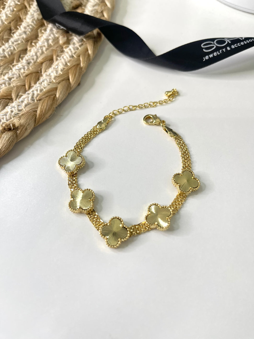 Clover Goldfilled Bracelet