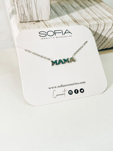 Mama Stainless Steel Necklace