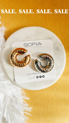 Andalusia Stainless Steel Trendy Chunky Ear Cuff