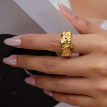 Rosalina Stainless Steel Women Ring
