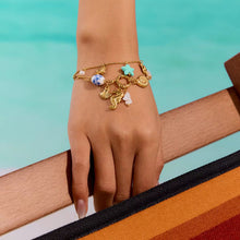 Seahorse Stainless Steel Charms Bracelet