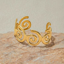 Conch Stainless Steel Cuff Bracelet