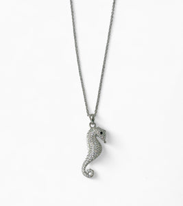 Seahorse Sterling Silver Necklace