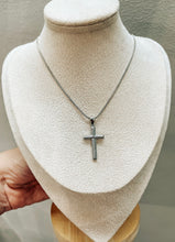 Cross 18k White Goldplated Necklace
