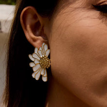 Margarita Flower Stainless Steel Earrings