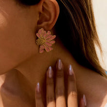 Margarita Flower Stainless Steel Earrings