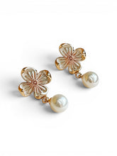 Rosa Bella 18k Goldplated Earrings
