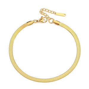 Snake Stainless Steel Anklet