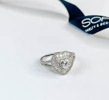 Heart Sterling Silver Ring