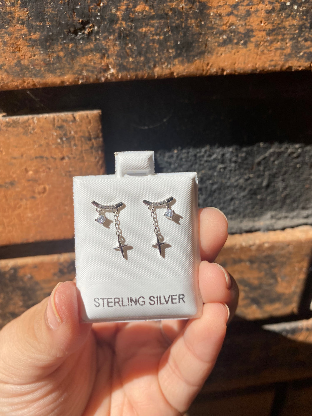 In Heaven Sterling Silver Earrings