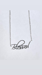 Blessed Stainless Steel Necklace