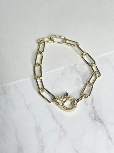 Bright Clasp 18k Gold Filled Bracelet