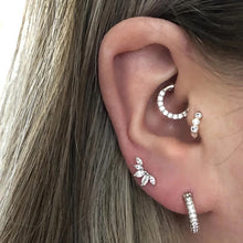 Crown Sterling Silver Single Earring