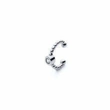 Beads Sterling Silver Single Ear Cuff Earring