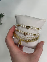Andrea Pearls Stainless Steel Bracelet